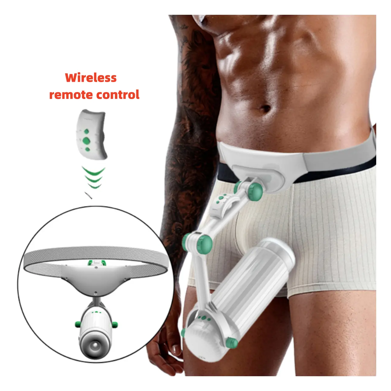 Полностью автоматический носимый мастурбатор для мужчин беспроводной пульт дистанционного управления секс-игрушки для мужчин мастурбации мужчин