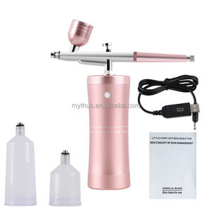 Aerógrafo Inalámbrico Portátil para Barbería con Compresor, Recargable por USB para Impresión y Arte Capilar - Product Image 2