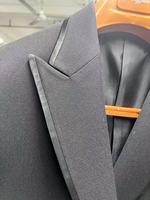 Costume de cérémonie pour homme, taille plus, nouveau design, directement de l'usine, veste et pantalon, noir, gris clair, beige, coupe ajustée, costume de mariage, smoking