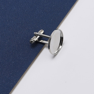 Prezzo all'ingrosso portamonete con polsino rotondo del cliente in acciaio inossidabile con lunetta vuota - Product Image 6