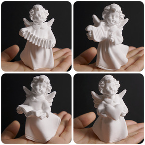 Moule en silicone Early Riser Cupid's Kiss Angel | Harp Candle & Heart Decor Set Cadeau romantique <span class=keywords><strong>de</strong></span> la Saint-Valentin - Product Image 4