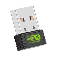 Mini Tarjeta de Red Inalámbrica USB3.0 Externa, Sin Controladores, 150Mbps, para Laptop y Escritorio, Receptor y Transmisor WiFi, en Stock