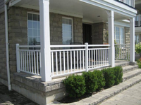 Rampe en aluminium de haute qualité Reilbu pour terrasse, jardin, balcon, escalier