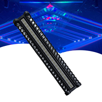 Barra LED de matriz oscilante de doble fila de 500W, luz estroboscópica de píxeles RGBW de 48*10W, atenuación de 32 bits, luz de escenario DMX RDM para discoteca, club, boda