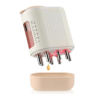 Aplicador de Aceite Capilar y Masajeador de Cuero Cabelludo 2 en 1, Masajeador Portátil para Tratamiento Capilar, Aceite Esencial, Suero - Product Image 4