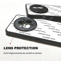 Usine 2d TPU PC noir mat presse à chaud Sublimation coques de téléphone vierges pour Realme 14 Pro