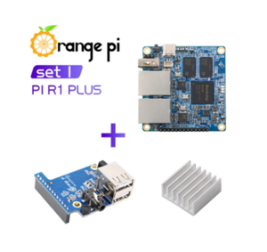 <span class=keywords><strong>ORANGE</strong></span> <span class=keywords><strong>Pi</strong></span> <span class=keywords><strong>R1</strong></span> PLUS บอร์ดอลูมิเนียมฮีทซิงค์ openwret เราเตอร์ SBC แบบ Dual GbE รัน Android 9 /ubuntu/debian OS - Product Image 2