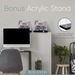Vitrine personnalisée en acrylique transparent UV avec boîtier de protection à aimant puissant pour Evolutions - Product Image 6