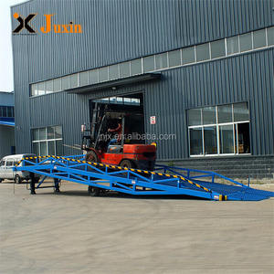 <span class=keywords><strong>Rampe</strong></span> <span class=keywords><strong>de</strong></span> conteneur pour chariot élévateur avec pieds <span class=keywords><strong>de</strong></span> <span class=keywords><strong>support</strong></span> réglables <span class=keywords><strong>de</strong></span> 6, 8, 10 et 15 tonnes - Product Image 3