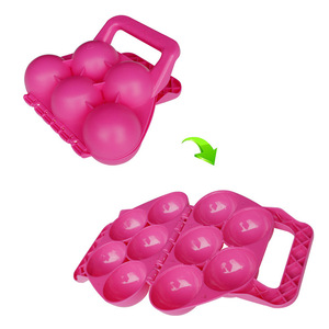 Egg <b>Storage</b> <b>Container</b> 6 Cavities Foldable Pink For <b>Kitchen</b> Use - Product Image 1