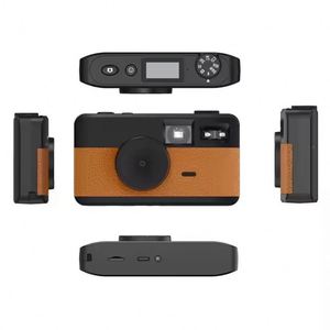 Appareil photo numérique rétro 8MP CMOS à objectif fixe F2.2, rechargeable par USB C, compact, sans écran, avec flash et emplacement pour carte TF - Product Image 2