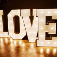 Lettres lumineuses LED 3D personnalisées pour extérieur, haute performance, étanches