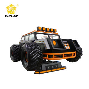 Voiture volante VR pour six personnes, type VR, occasion publique, en aluminium, acier, bois, pour aire de jeux - Product Image 6