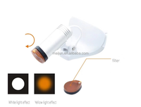 Lampe frontale dentaire 3W LED réglable sans fil électrique en plastique Lampe chirurgicale lumineuse Spot ENT Lampe frontale chirurgicale Tête légère