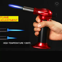 Jia xin – torche de cuisson multifonction, briquet de cuisine au Butane avec verrouillage de sécurité et flamme continue