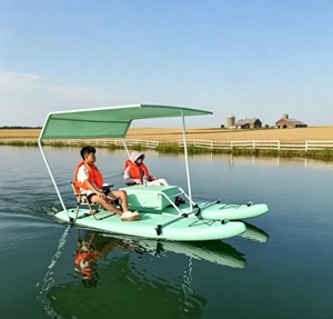 Nouveau design de catamaran électrique <span class=keywords><strong>gonflable</strong></span>, bateau électrique <span class=keywords><strong>gonflable</strong></span>, planche à pagaie <span class=keywords><strong>gonflable</strong></span>, catamaran <span class=keywords><strong>gonflable</strong></span> - Product Image 2