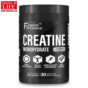 Nutraceutical <b>Creatine</b> Monohydrate Supplement Manufacturer Build Muscle Growth and Recovery <b>Creatine</b> Monohydrate Powder - Product Image 1