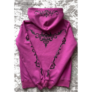 Sudadera con capucha de manga larga holgada de poliéster con estampado oscuro personalizado estilo <span class=keywords><strong>anime</strong></span> europeo-americano vintage - Product Image 2