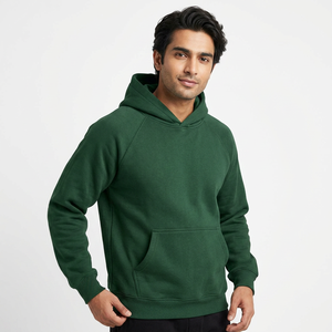 Oversized <b>Men's</b> <b>Hoodies</b> With Low MOQ 100% Cotton Breathable And <b>Lightweight</b> Plain Dyed <b>Men</b> Sweat Shirts - Product Image 1