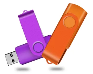 고속 회전 회전 금속 USB 플래시 드라이브 3.0 16gb 미니 USB 스틱 사용자 정의 색상 로고