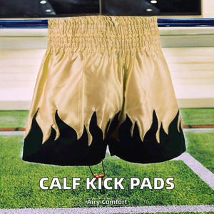 Protector de Pantorrillas Angtian (Poliéster Transpirable) para Boxeo, MMA, Artes Marciales, Kickboxing, Muay Thai - Product Image 2
