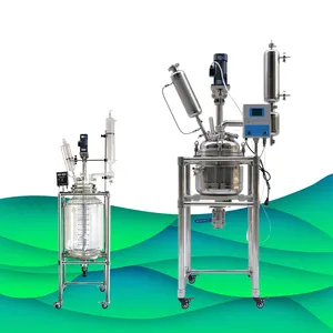 high pressure continuous stirred homogenizer tank jacketed reaction kettle stainless steel liquid emulsify chemical reactor