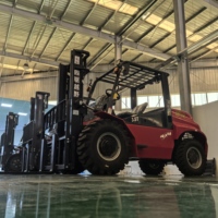 SENPOWER S-20 Forklift Listrik 2 Ton 4WD dengan Baterai Lithium-Ion untuk Penanganan Pallet dan Pusat Distribusi Logistik