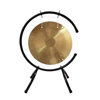 Good Quality Handcrafted Chinese Wind Gong With C Type Gong Stand for Sound Healing