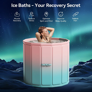Système de bain de glace portable de qualité commerciale avec <span class=keywords><strong>coque</strong></span> rigide <span class=keywords><strong>pour</strong></span> la récupération des athlètes - Product Image 3