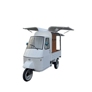 Alta qualità commerciale merceologia carrello in acciaio inox cibo stallo Mobile rimorchio per la vendita - Product Image 1