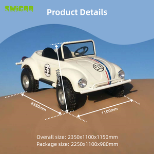 Voiture miniature automatique SWICOO à <span class=keywords><strong>essence</strong></span> 150cc, type Beetle, karting, <span class=keywords><strong>quad</strong></span>, convertible, à monter soi-même - Product Image 2