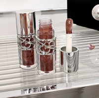 Produits cosmétiques pour les lèvres en gros OEM&ODM, miroir, gloss à lèvres longue durée, imperméable, logo personnalisé, pour femmes, beauté