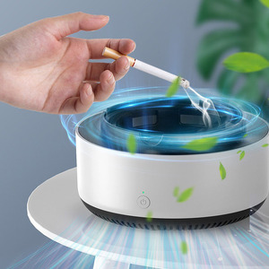 Cenicero de coche eléctrico inteligente Cenicero portátil led para coche - Product Image 3