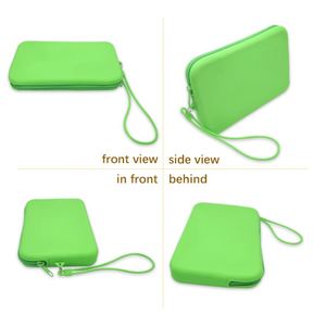 High Quality Waterproof Silicone Cosmetic Toiletry <b>Bag</b> Coin Purse <b>Brush</b> Pouch Custom Logo <b>Makeup</b> Home Decor Style - Product Image 5