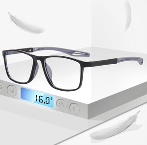 Hot bán Ánh sáng trọng lượng TR90 photochromic Kính mát hình chữ nhật người đàn ông chống ánh sáng màu xanh và photochromic Kính đọc sách khung - Product Image 4