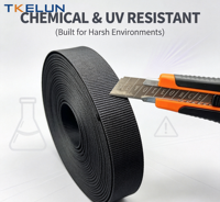 Sangle en UHMWPE de 50 mm, haute résistance, résistante aux coupures, sangle de fixation robuste pour la sécurisation des marchandises et le transport