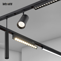 Spot LED magnétique orientable à lamelles 12W CCT, intensité variable, intelligent, 48V