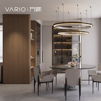 Conception de logements VARIO, production de panneaux muraux pour salons de villas et d'hôtels.
