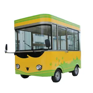 CE DOT OEM Mobile Fast Food camion Candy Bar carrello gelato Pizza Street Dining Vending Van Electric Food Truck per panini