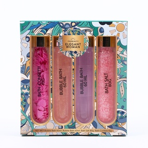 ชุดอุปกรณ์<span class=keywords><strong>อาบ</strong></span><span class=keywords><strong>น้ำ</strong></span>สำหรับผู้หญิงชุดของขวัญสำหรับ<span class=keywords><strong>อาบ</strong></span><span class=keywords><strong>น้ำ</strong></span>เจลฟองกระดาษสบู่วีแกนหรูหราผ่อนคลายสำหรับผู้หญิง - Product Image 2