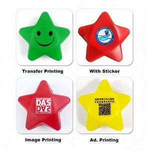 Hot Selling Promotional Heart Shaped Star Shaped Stress Reliever Keychain With Logo Texts for Tradeshow Giveaways - Product Image 6