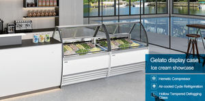 Haagen-dazs Vitrina Congelador Con 12 20 Sartenes Helado Y Gelato Display Vitrina Tipo Refrigerador - Product Image 2