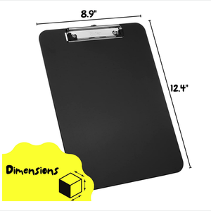 Porte-documents en acrylique transparent flexible à suspendre, tailles personnalisables A4, A5, A6, avec clips métalliques, logo personnalisé, certifié ROHS SGS - Product Image 6