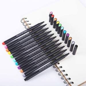 High Quality 0.4mm 100colors Non Toxic Water Based Ink Writing Drawing Art Marker - Product Image 3