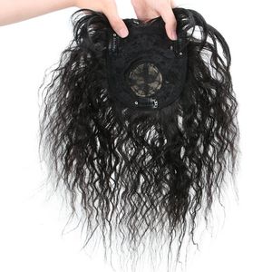 Postizo <span class=keywords><strong>para</strong></span> cubrir canas, con rizos tipo cornrow, voluminizador, extensiones, flequillo, <span class=keywords><strong>para</strong></span> mujeres de mediana edad y <span class=keywords><strong>mayores</strong></span>, <span class=keywords><strong>para</strong></span> el mecanismo Henan - Product Image 1