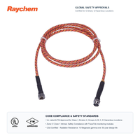 Câble de détection de fuites de produits chimiques en vrac Raychem TraceTek TT3000-SC sur bobine en fluoropolymère