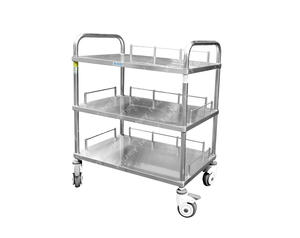 MT Medical Mobiele Drie-Laags Medische <span class=keywords><strong>Trolley</strong></span> van RVS  3-laags Instrumenten <span class=keywords><strong>Trolley</strong></span> - Product Image 3