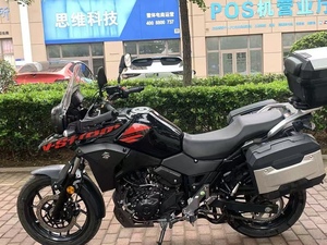 Haojue <span class=keywords><strong>Suzuki</strong></span> DL250 Adventure Tourer-<span class=keywords><strong>3</strong></span> étuis d'origine, siège confortable, hauteur de siège basse de 795mm pour une longue conduite - Product Image 5