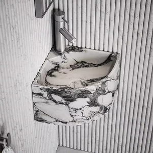 Lavabo <span class=keywords><strong>de</strong></span> Mármol <span class=keywords><strong>para</strong></span> <span class=keywords><strong>Baño</strong></span>, Lavamanos <span class=keywords><strong>de</strong></span> Travertino Esquinero, Pulido, Mueble <span class=keywords><strong>de</strong></span> <span class=keywords><strong>Baño</strong></span> con Lavabo <span class=keywords><strong>de</strong></span> Mármol - Product Image 4