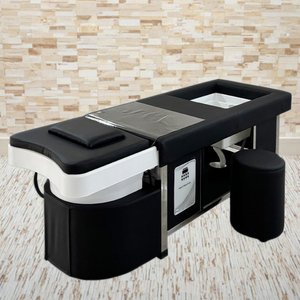 Profesión <span class=keywords><strong>Elle</strong></span> Kopf Terapia con lavabo para pies Champú Cama para salón Belleza Tiendas - Product Image 2